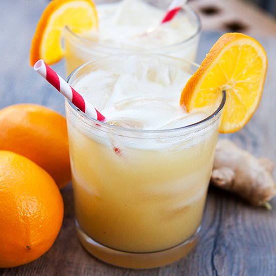 Spicy Ginger Meyer Lemonade