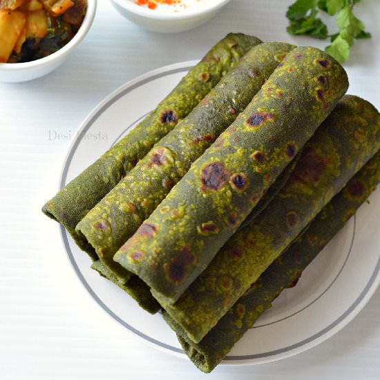 Palak Paratha