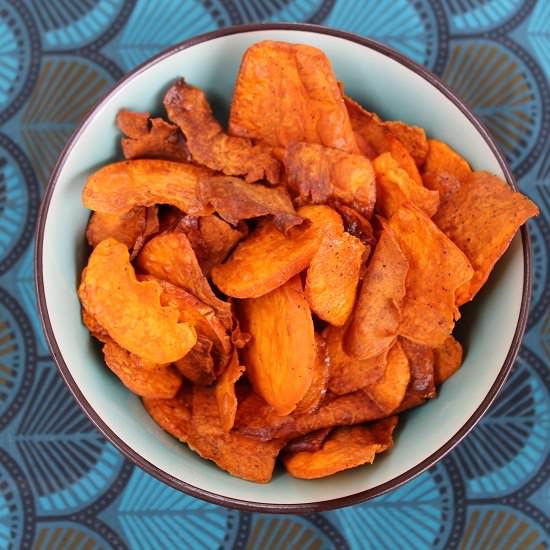 Crispy Sweet Potato Chips