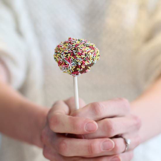 Red Velvet Cake Pop