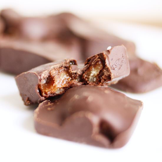Vegan Turtles & Peanut Butter Bites