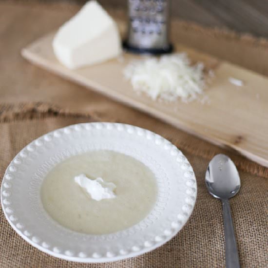 Thick Creamy Roasted Potato Soup