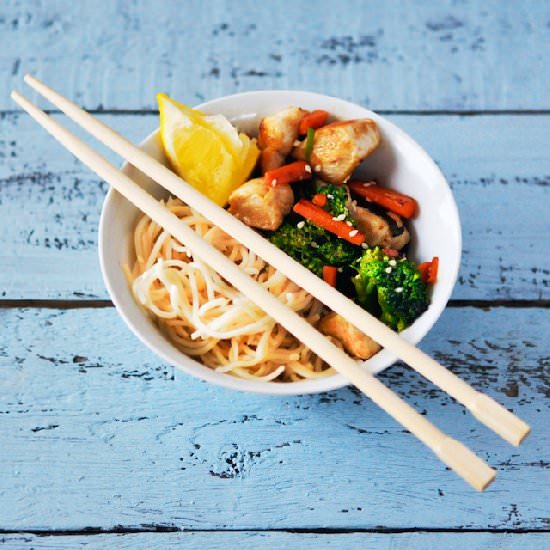 Stir-Fry with Chicken and Veggies