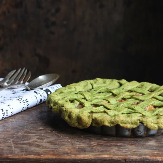 Apple Pie w Lemon Kale Pastry