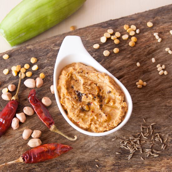 Snake Gourd / Pudalangai Chutney