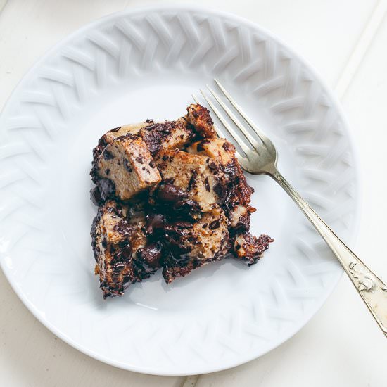 Chocolate Bread Pudding