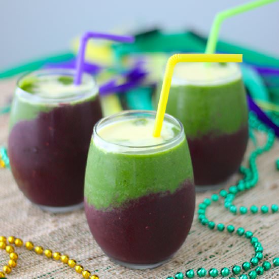 Mardi Gras Smoothies