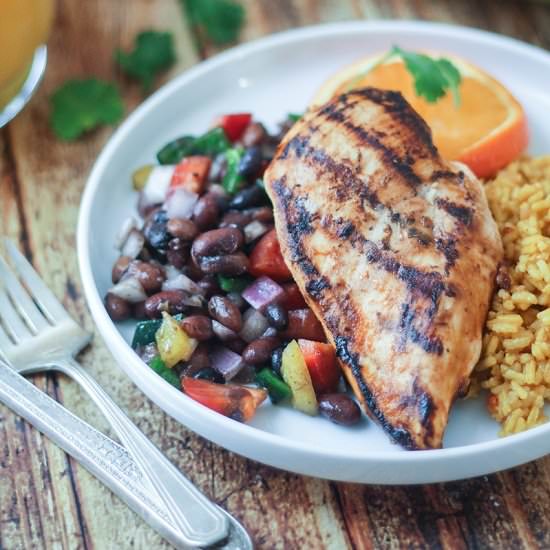 Grilled Citrus-Marinated Chicken