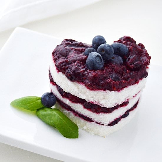 Layered Angel Food Cake