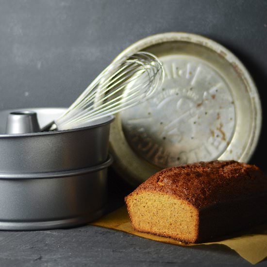 Chia Lemon Honey Pound Cake