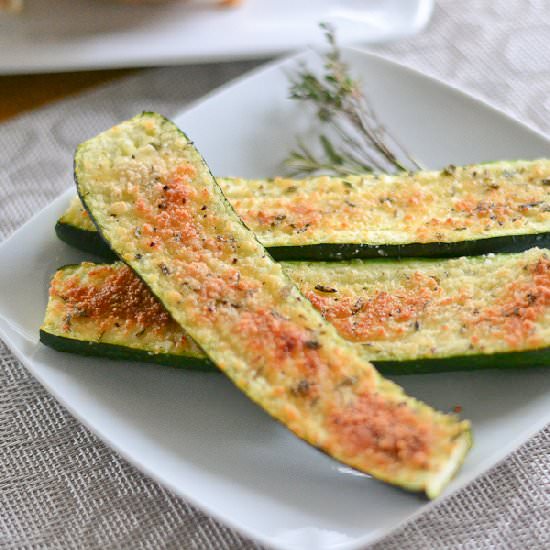 Parmesan Zucchini Bites