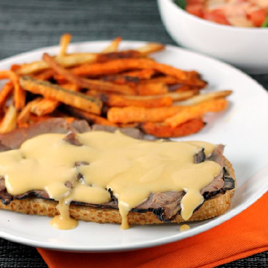 Cheesy Roast Beef Sandwiches