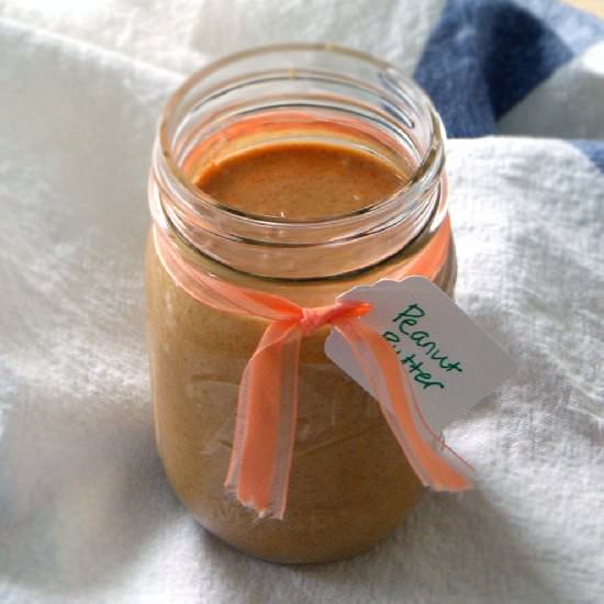 Homemade Peanut Butter