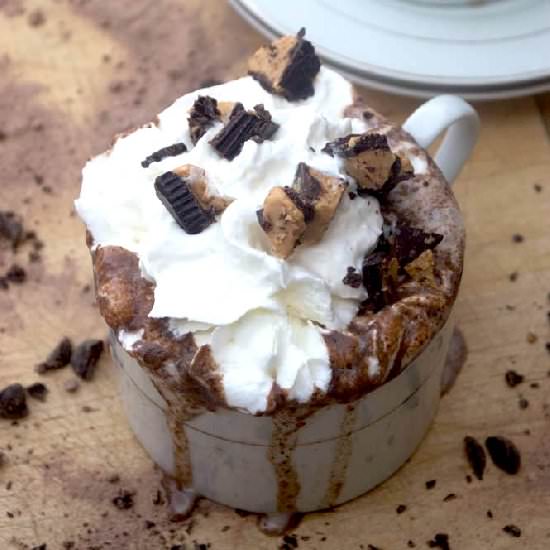 Peanut Butter Cup Hot Cocoa