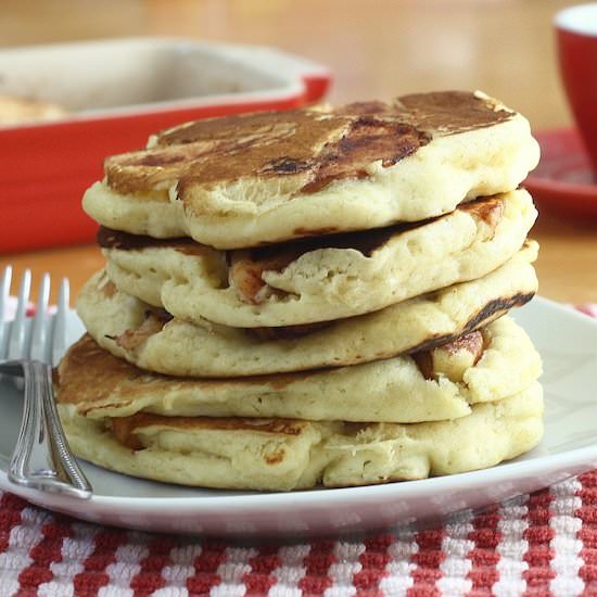 Apple Cinnamon Pancakes