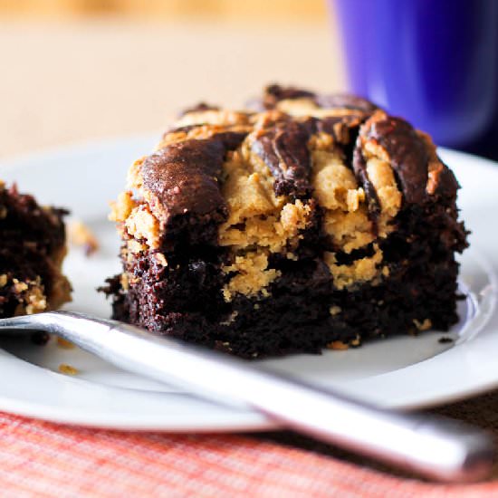 Chocolate Peanut Butter Jelly Cake