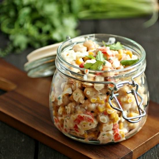 Roasted Red Pepper Corn Salad