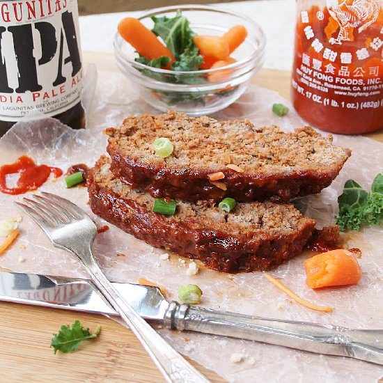Sriracha Quinoa Meatloaf