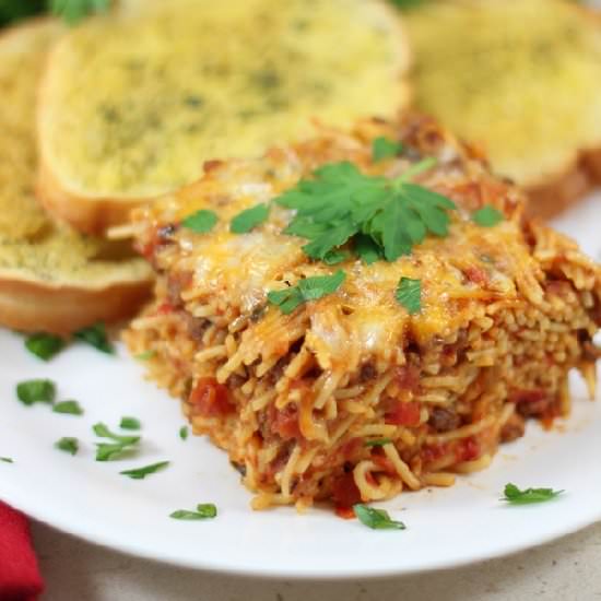 Baked Spaghetti