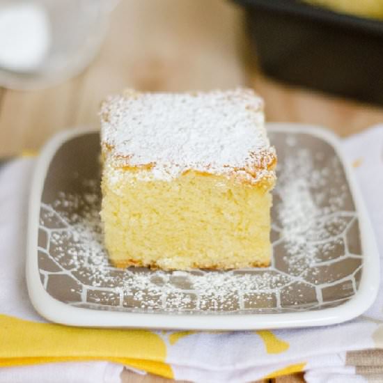 Old Fashioned Hot Milk Cake
