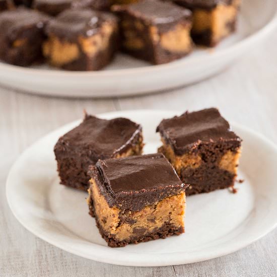 Peanut Butter Brownie Bites