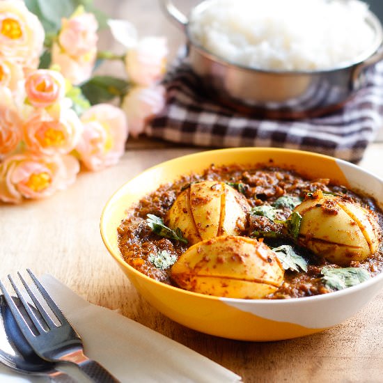 Spicy Egg Masala