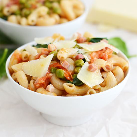 Gluten Free Pancetta Pasta