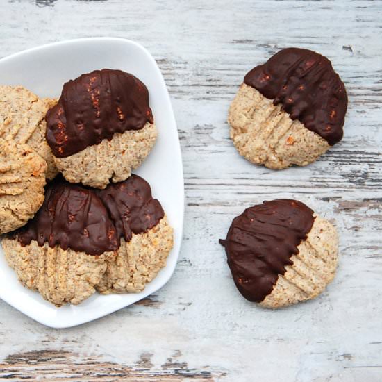 Whole Wheat Cookies with Chocolate