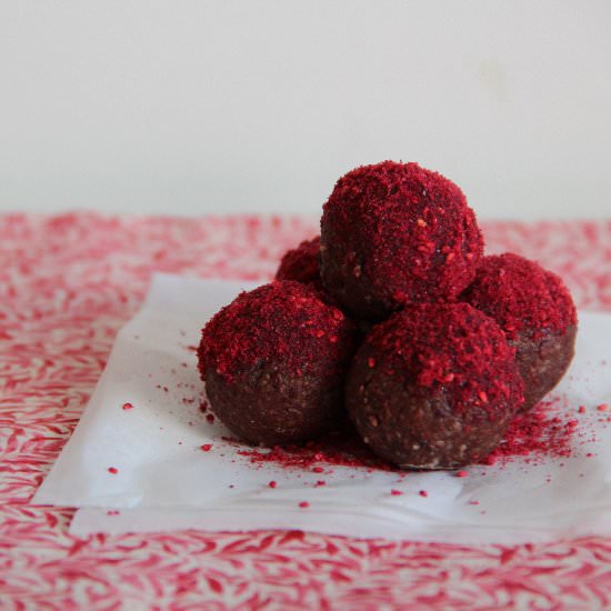 Cacao & Raspberry Truffles