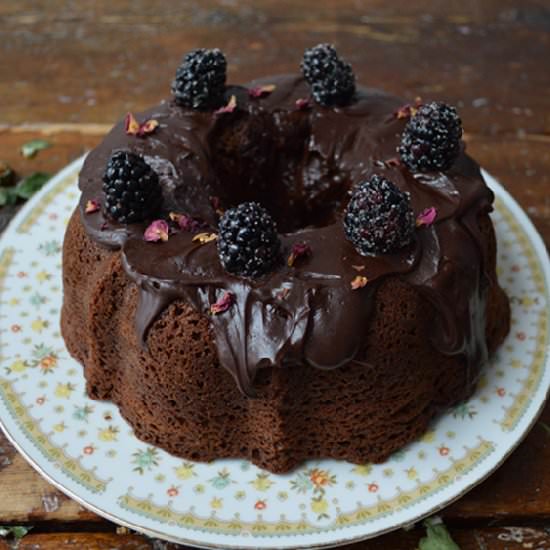Chocolate Cake With Ganache