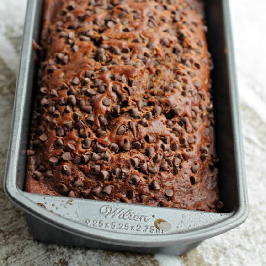 Double Chocolate Chip Banana Bread