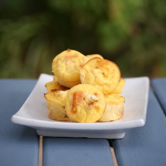 Sweet Potato and Feta Frittatas