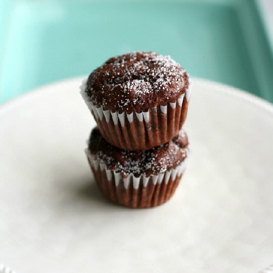 Coconut Milk Chocolate Mini Muffins
