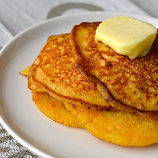 Sweet Corn Pancakes