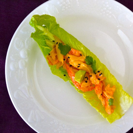 Deconstructed California Rolls