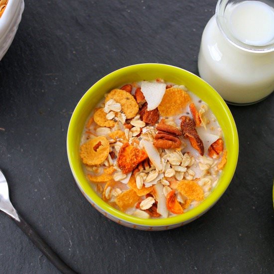 Apricot Pecan Muesli