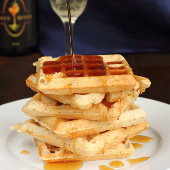 Sparkling Maple Sap Waffles