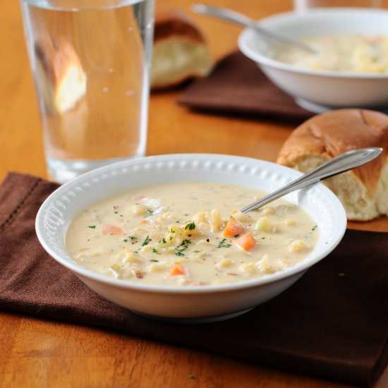 Creamy Cauliflower Chowder