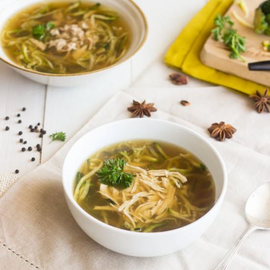 Chicken Zoodle Soup