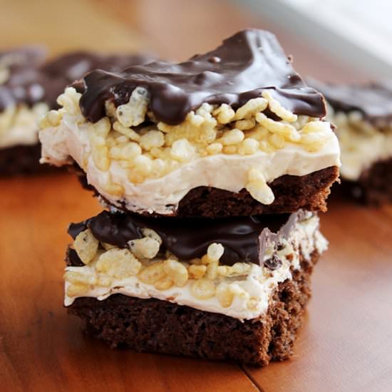 Peanut Butter Crunch Bars