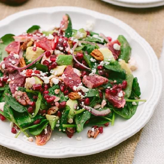 Baby Spinach Salad with Orange