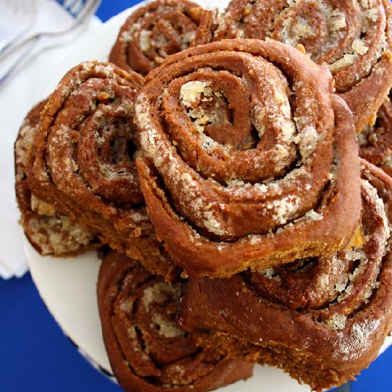 Gingerbread Lemon Buns