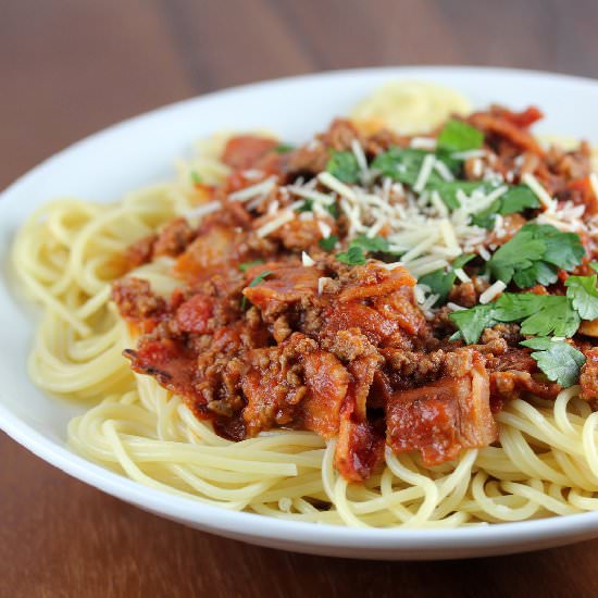Bacon Spaghetti