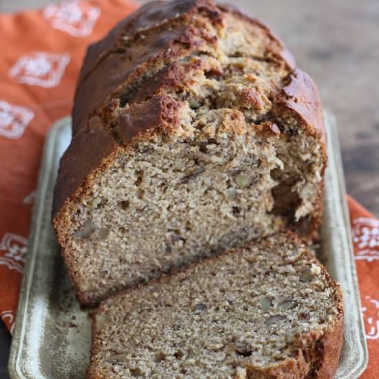 Whole Wheat Banana Bread