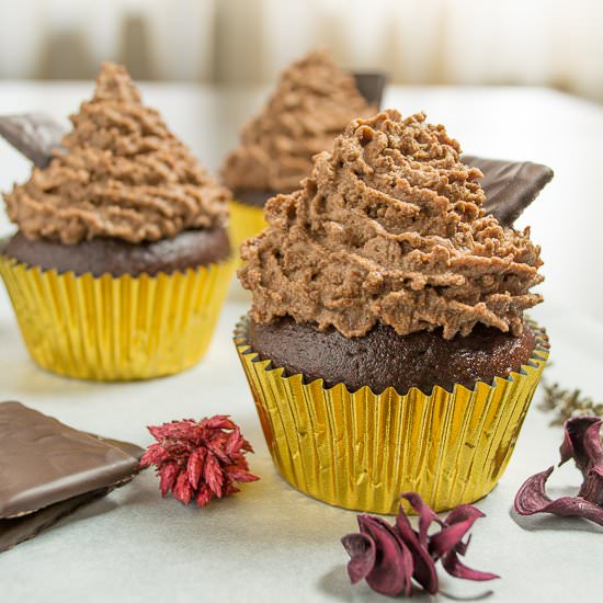 Mint Chocolate Cupcakes
