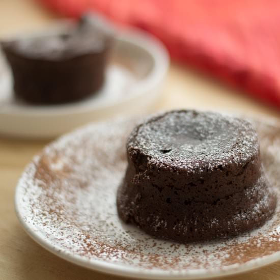 Molten Chocolate Lava Cakes