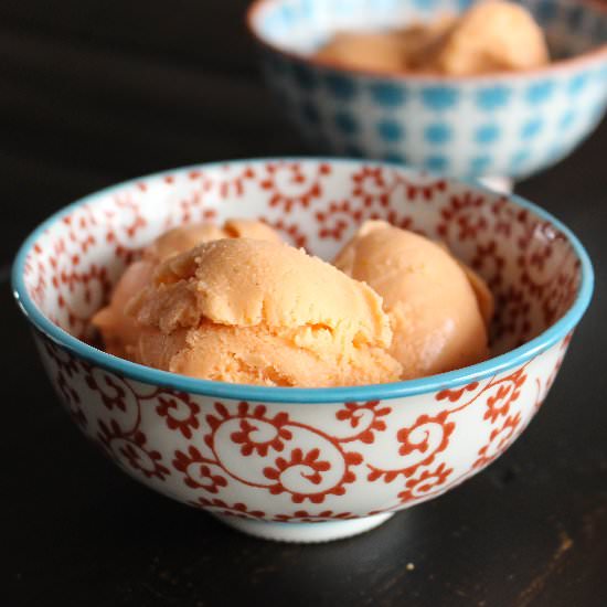 Blood Orange Ice Cream