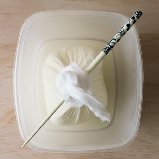 Strained Yogurt Cream Cheese