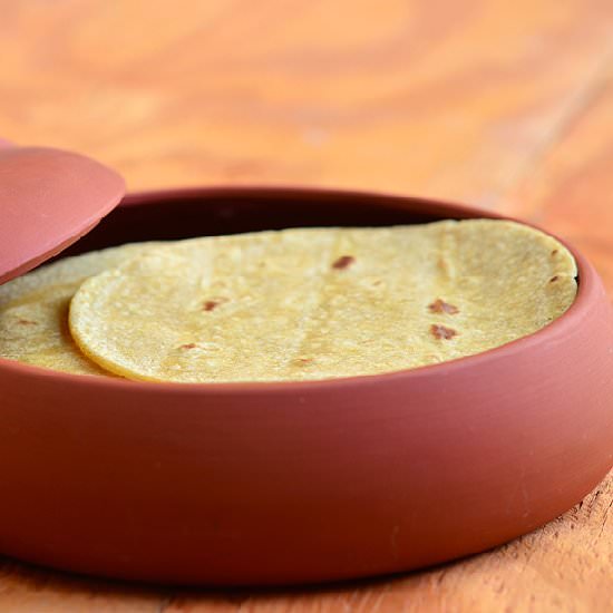 Homemade Corn Tortillas