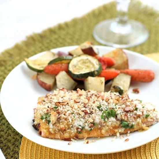 Easy Baked Pecan Crunch Salmon